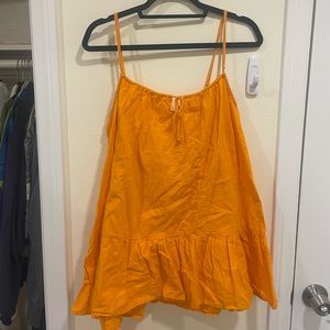 Orange Urban sun dress